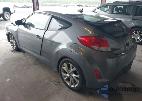 2016 Hyundai Veloster from USA, damaged, VIN KMHTC6AD1GU272290
